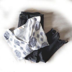 Button Up Short Sleeve Top